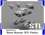 Dune Runner STL Packs