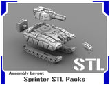Sprinter STL Packs