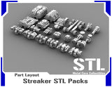 Streaker STL Packs