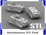 Ankylosaurus STL Pack