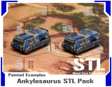 Ankylosaurus STL Pack