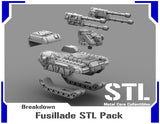 Fusillade STL Pack