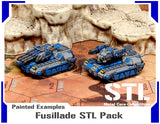 Fusillade STL Pack