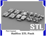 Hailfire STL Pack