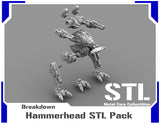 Hammerhead STL Packs