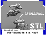 Hammerhead STL Packs