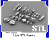 Lion STL Packs