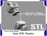 Lion STL Packs