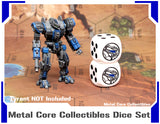 Metal Core Collectibles Dice Set