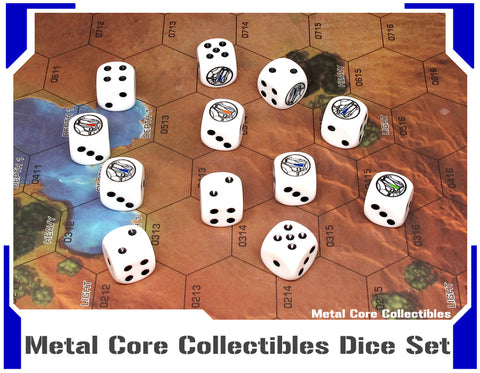 Metal Core Collectibles Dice Set