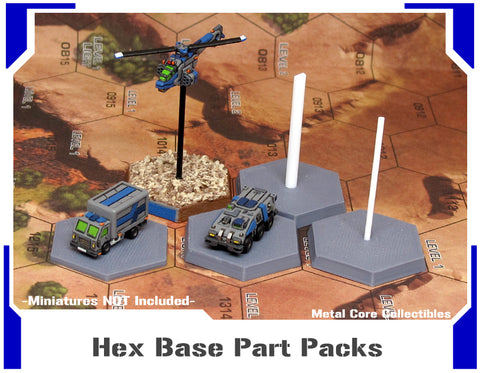 Hex Base Part Pack