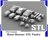 Dune Runner STL Packs
