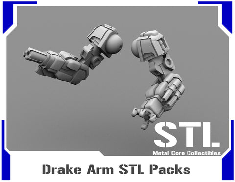 Drake Arm STL Packs
