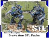 Drake Arm STL Packs