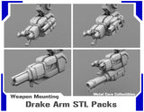 Drake Arm STL Packs
