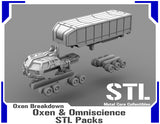 Oxen and Omniscience STL Packs