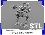Oryx STL Packs