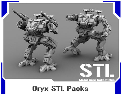 Oryx STL Packs