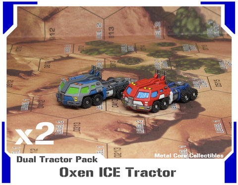 Oxen Heavy Hauler and Omniscience Command Vehicle