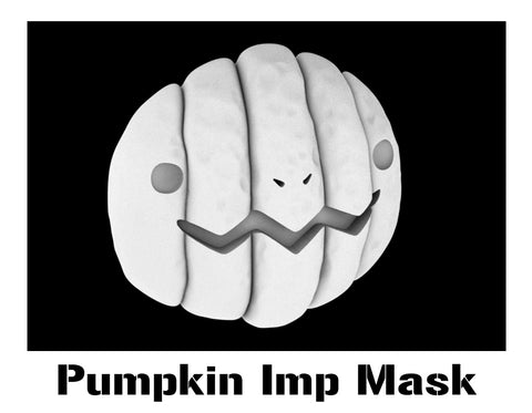 KCC Pumpkin Imp Mask
