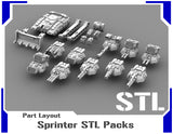 Sprinter STL Packs