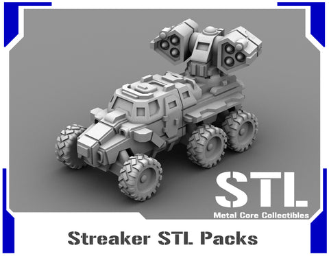 Streaker STL Packs